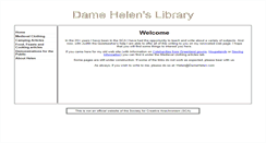 Desktop Screenshot of damehelen.com