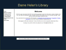 Tablet Screenshot of damehelen.com